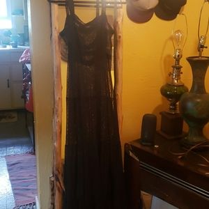Sheer lace slip or dress